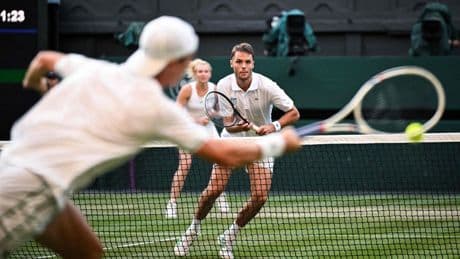 Verbeek tweede Nederlandse winnaar ooit van gemengd dubbelspel Wimbledon