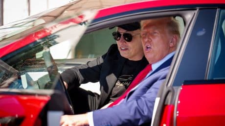 Tesla stock tanks after Trump-Musk take feud online, exchanging attacks