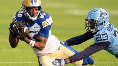 Ontaria Wilson rejoins Winnipeg Blue Bombers, Kyran Moore released