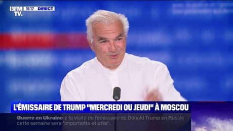 Réarmement de l'Ukraine: pour Hugues Pernet (premier ambassadeur de France à Kiev), Donald Trump "a une attitude totalement cynique"