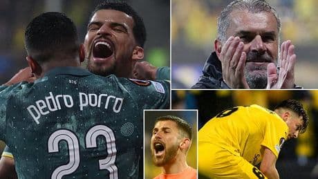 Bodo/Glimt 0-2 Tottenham (1-5 agg): Dominic Solanke and Pedro Porro fire Spurs to clinical win in the Arctic, setting up Europa League final against Man United