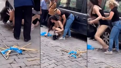 "Sokakta böyle çıplak gezmeyin" deyip saldırdı!