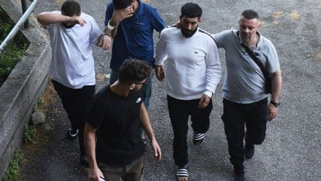 Turkish nationals appear in Greek court after shooting incident with police in Thessaloniki