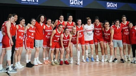 A Milli Kadın Basketbol Takımı yarın İsviçre ile karşılaşacak