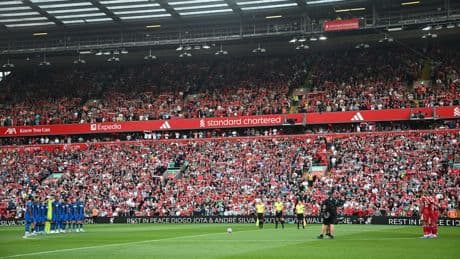 LIVE Premier League: Anfield eerst Diogo Jota en ziet Liverpool in de 37e minuut op voorsprong komen