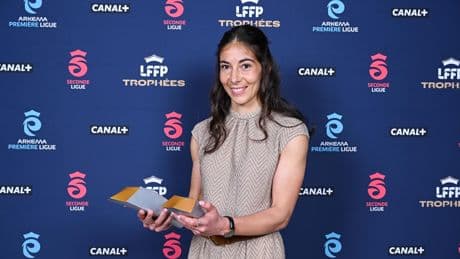 Foot (F) : l’attaquante du Paris FC Clara Mateo désignée meilleure joueuse de Première ligue féminine