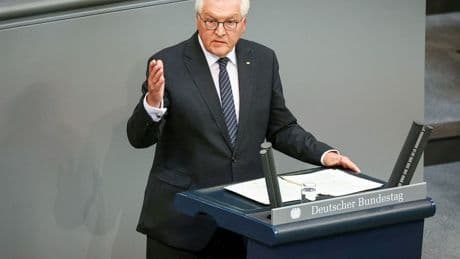 Weltkriegsgedenken: Steinmeier sieht „doppelten Epochenbruch“