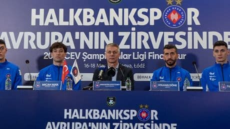 "Önceliğimiz Perugia'yı yenip finale çıkmak"