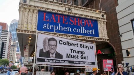 Stephen Colbert fans’ cancellation hysteria takes Trump Derangement Syndrome to the max