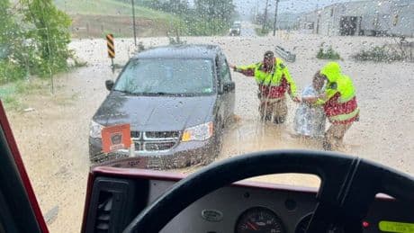 Three year old and four others killed after flash flooding in West Virginia
