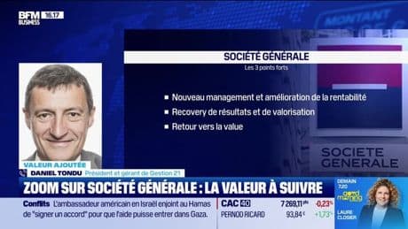Valeur ajoutée : Ils apprécient Société Générale - 22/04