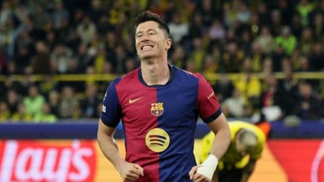 Lewandowski recibe el alta médica y estará disponible ante el Inter