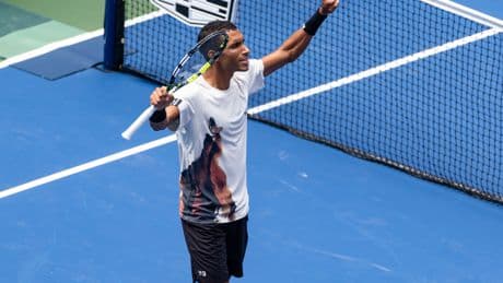 Felix Auger-Aliassime is a man on a US Open mission