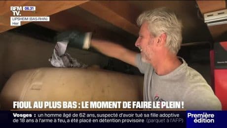 Fioul: le prix est au plus bas, certains foyers en profitent pour faire le plein