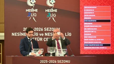 2. ve 3. Lig'in yeni sezon fikstürü çekildi