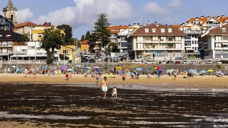 Las algas invasoras dan una tregua a las playas de Noja
