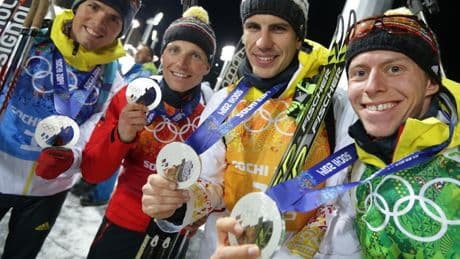 Deutsche Biathleten: Elf Jahre später doch noch Olympiasieger