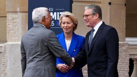 Gipfeltreffen in London: Großbritannien und EU nähern sich nach Brexit wieder an