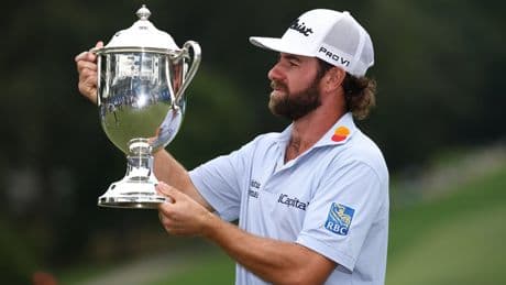 Cameron Young eases to first PGA Tour title at Wyndham Championship