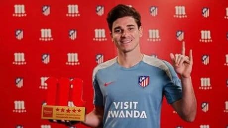 Julian Alvarez, sezonun oyuncusu seçildi!