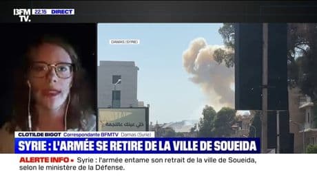 Syrie: l'armée se retire de la ville de Soueïda, dans le sud du pays
