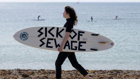 Surfing competition cancelled after raw sewage dumped into sea
