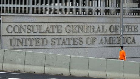 US consulate condemns Hong Kong's government for 'repression' of Independence Day celebrations