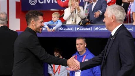 “Soy un admirador de Ancelotti, él lo sabe, se lo dije y lo quiero mucho”