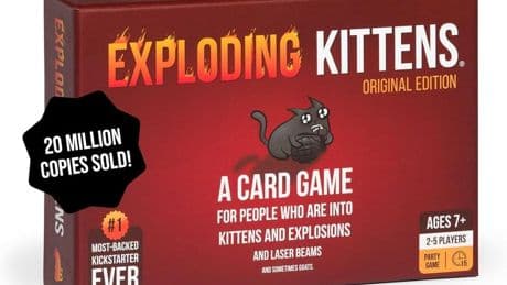 Celebate 10 Years Of Blowing Up Your Friends With Exploding Kittens