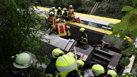 En Allemagne, trois morts et plusieurs blessés dans le déraillement d’un train