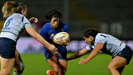 Coupe du monde féminine de rugby : les Bleues débutent par une victoire sans éclat face à l’Italie