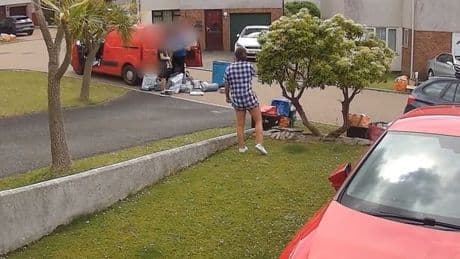 Evri delivery driver sacked after being caught on CCTV throwing parcels around