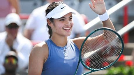 Emma Raducanu digs deep to beat Elena-Gabriela Ruse in first round in Montreal
