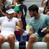 Op de US Open werd het gemengd dubbel een show, zonder de echte dubbelaars