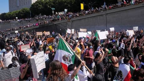 Protests over Trump’s ICE raids continue spreading to other major cities