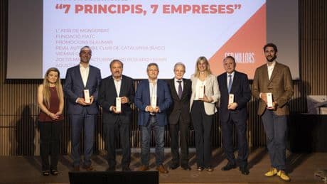 La Cruz Roja Catalunya reconoce a siete empresas por su compromiso solidario
