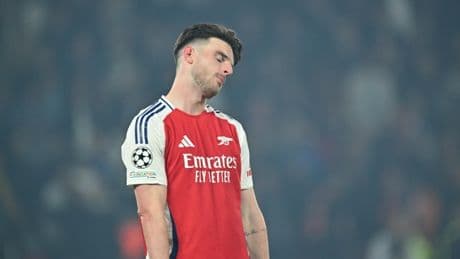 Why Declan Rice is missing from Arsenal squad for Liverpool clash