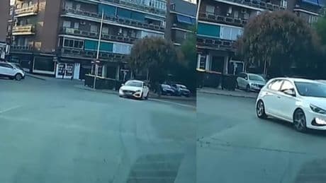 Graba la insólita maniobra de un conductor al incorporarse a la vía en Madrid y le llueven las críticas: “Si te ha puesto los intermitentes podrías haber frenado”