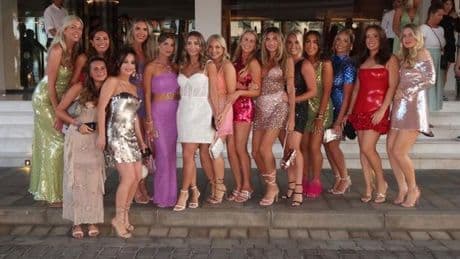 Dani Dyer stuns in bridal bikini as she soaks up the sun during Ibiza hen party
