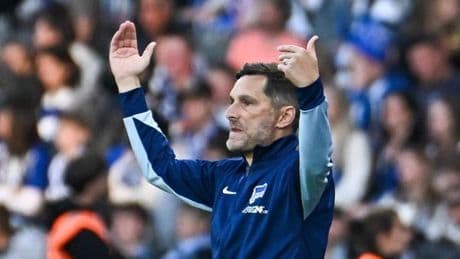 Im Saisonendspurt: Hertha hofft noch auf eine Rekordserie