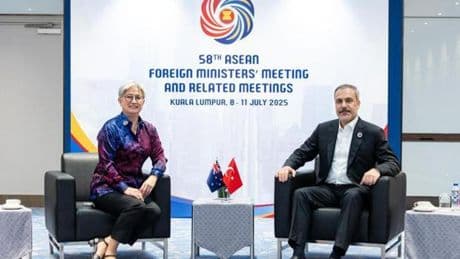 Bakan Fidan, Avustralya Dışişleri Bakanı Wong ile görüştü