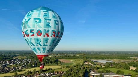 Vor der „Ballon-Fiesta“ in Krefeld: „Ich weiß nie, wo es hingeht“ – Ausflug in den Himmel
