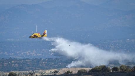 Incendies: les images du feu qui s'est déclenché près de Madrid et a ravagé au moins 3.000 hectares