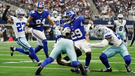 Tyrone Tracy’s unusual Giants role could foreshadow new running back strategy