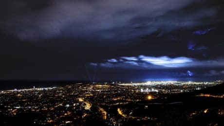 Barcelona bajo el filo eléctrico