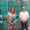 Grâce une championne du monde, Crossac mise beaucoup sur le padel, sport très en vogue