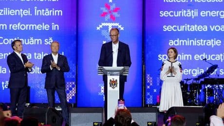 Friedrich Merz in Moldau: Große Gesten für ein bedrohtes Land