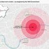 What a Hiroshima-sized blast would have done to LONDON: Unseen government diagrams imagine carnage if nuke was used on UK in 1945