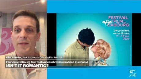 France's Cabourg festival celebrates romance in films