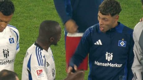 Nach Abpfiff im Spielerkreis - HSV-Stars geraten aneinander!